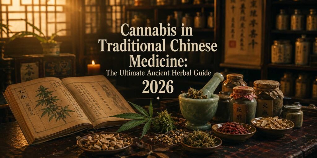 Cannabis traditional Chinese medicine — ancient herbal wisdom meets modern plant science Space Trees Chiang Mai 2026