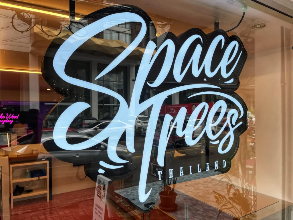 Space Trees window logo Nimman