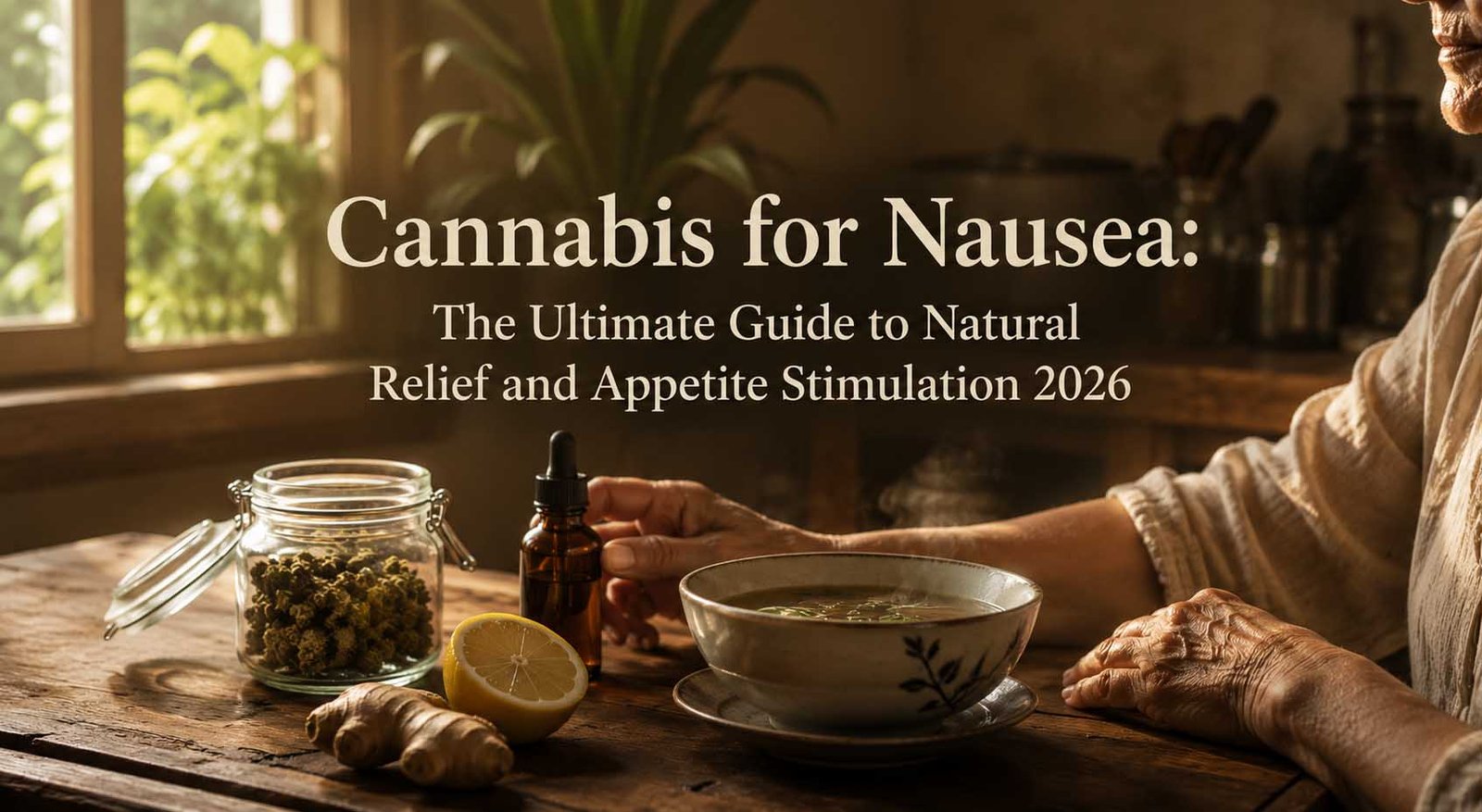 Cannabis for nausea relief and appetite stimulation — medical cannabis guide Space Trees Chiang Mai 2026