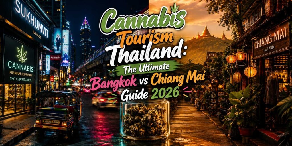Cannabis tourism Thailand — Bangkok dispensaries vs Chiang Mai craft cannabis guide 2026