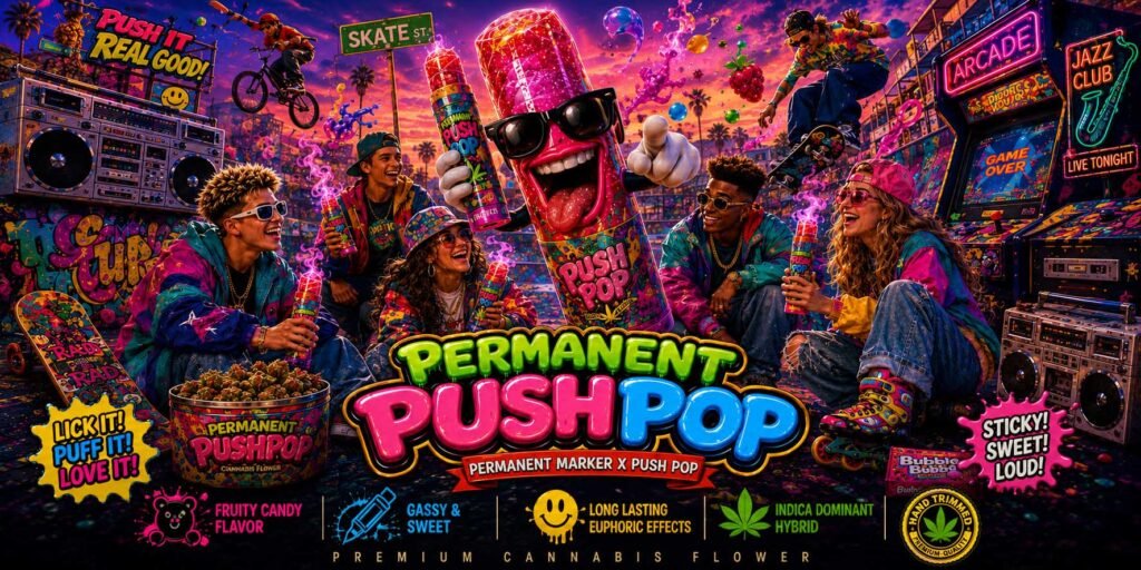 Permanent Push Pop strain Space Trees Thailand