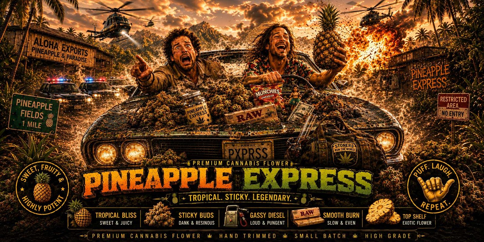 Pineapple Express Cannabis Strain