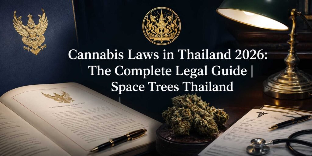 Cannabis laws Thailand 2026 complete legal guide Royal Gazette Space Trees Thailand