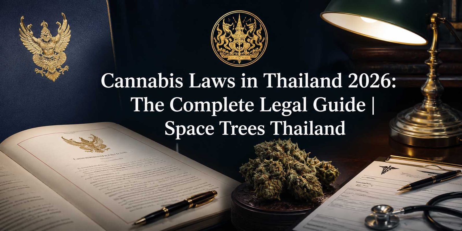 Cannabis laws Thailand 2026 complete legal guide Royal Gazette Space Trees Thailand