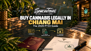 Buy cannabis legally in Chiang Mai – 2026 PT33 guide by Sam Walker