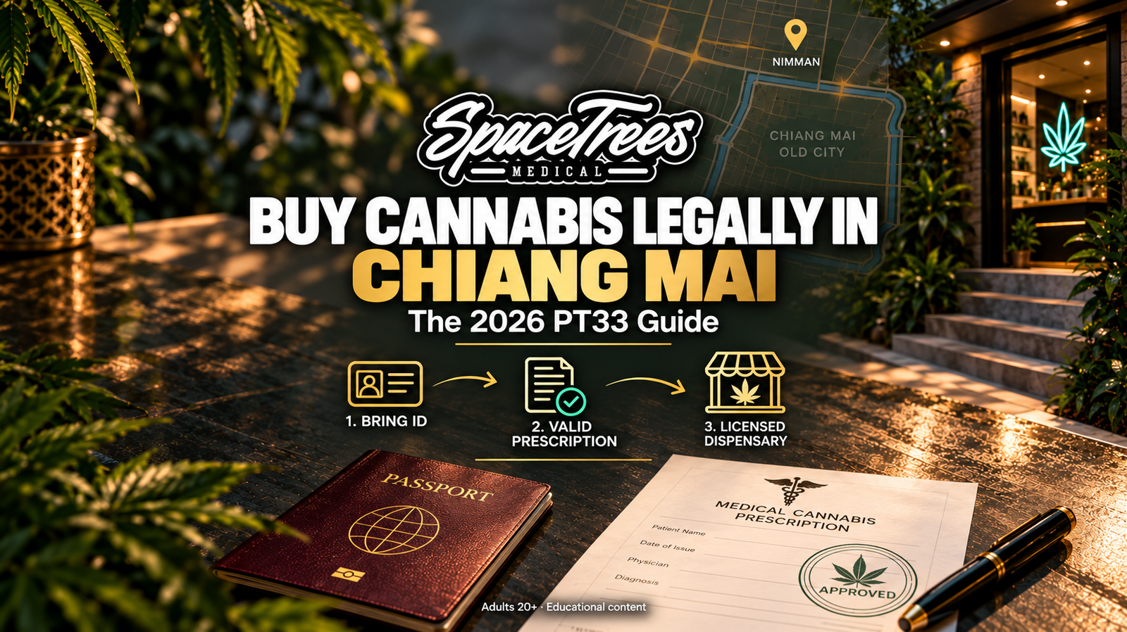 Buy cannabis legally in Chiang Mai – 2026 PT33 guide by Sam Walker